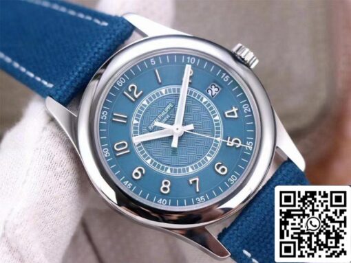 Patek Philippe Calatrava 6007A-001 1:1 Best Edition ZF Factory Blue Dial - Image 12