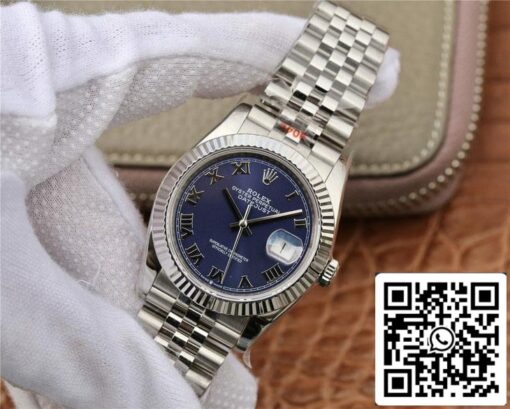 Rolex Datejust 36MM 1:1 Best Edition GM Factory Blue Dial - Image 3