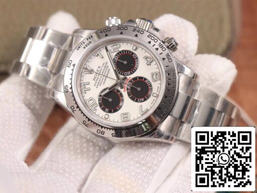 Rolex Daytona Cosmograph 116509 1:1 Best Edition JH Factory 18K White Gold - Image 8