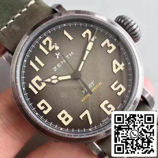 Zenith Pilot 11.1943.679/63.C800 XF Factory 1:1 Best Edition Swiss ETA9015 - Image 7