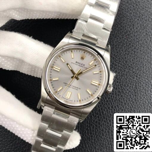 Rolex Oyster Perpetual M126000-0001 36MM 1:1 Best Edition EW Factory Stainless Steel - Image 9