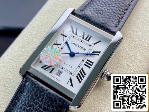 Cartier Tank WSTA0029 1:1 Best Edition AF Factory White Dial - Image 8