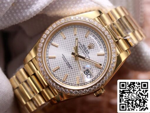 Rolex Day Date M228348RBR-0005 1:1 Best Edition EW Factory 18ct Gold - 이미지 10