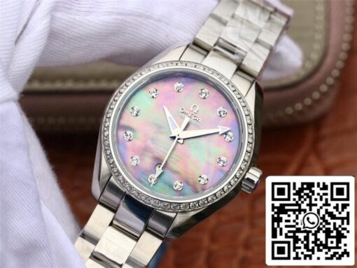 Omega Seamaster 231.15.34.20.57.001 Aqua Terra 150M 1:1 Best Edition 3S Factory Mother-Of-Pearl Dial - Image 2