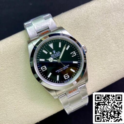 Rolex Explorer M124270-0001 36MM 1:1 Best Edition EW Factory Black Dial - Image 8