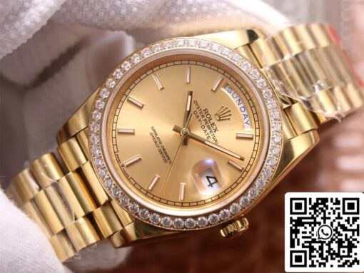 Rolex Day Date M228348RBR-0008 1:1 Best Edition EW Factory 18ct Yellow Gold - 이미지 10