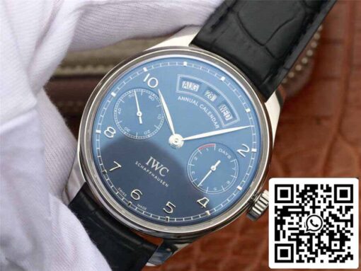 IWC Portugieser IW503502 1:1 Best Edition ZF Factory Blue Dial - Image 9