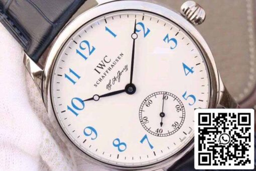 IWC Portugieser IW544203 GS Factory 1:1 Best Edition Swiss ETA6498 white Dial - Image 7