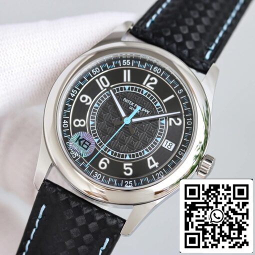 Patek Philippe Calatrava 6007G-011 1:1 Best Edition GS Factory Black Dial - Image 4