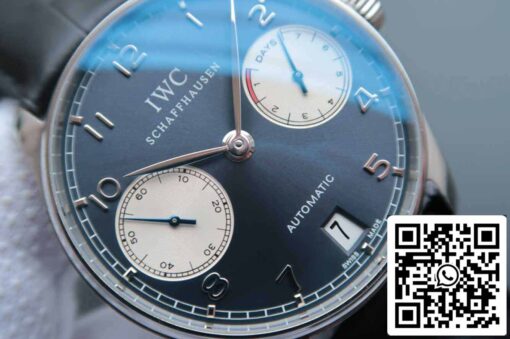 IWC Portugieser IW500112 1:1 Best Edition ZF Factory V5 Dark Blue Dial - Image 7