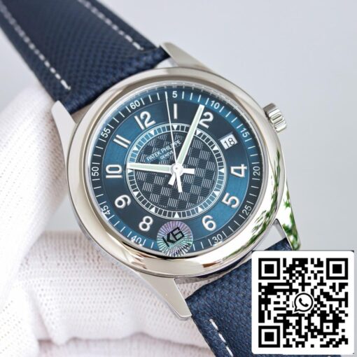 Patek Philippe Calatrava 6007A-001 1:1 Best Edition GS Factory Blue dial - Image 3