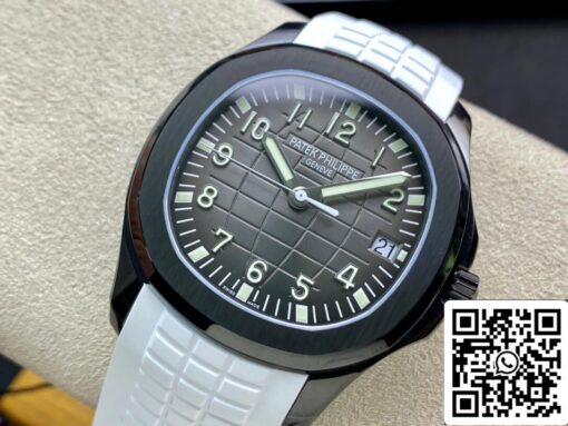 Patek Philippe Aquanaut PP5167 1:1 Best Edition ZF Factory DLC White Strap - Image 7