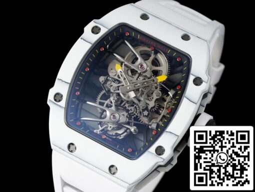 Richard Mille RM27-02 Rafael Nadal Tourbillon 1:1 Best Edition RM Factory Carbon Fiber Case - Image 8