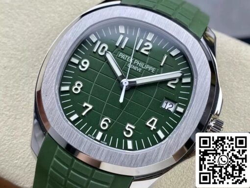 Patek Philippe Aquanaut 5168G-010 1:1 Best Edition 3K Factory V2 Version Green Dial - Image 7