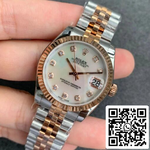 Rolex Datejust M278271-0026 1:1 Best Edition GS Factory Rose Gold - 이미지 10