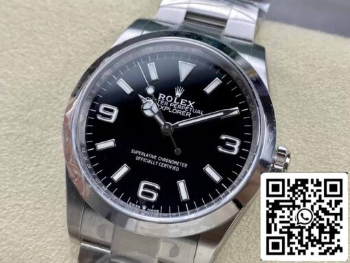 Rolex Explorer M124270-0001 36MM 1:1 Best Edition Clean Factory Black Dial - Image 8