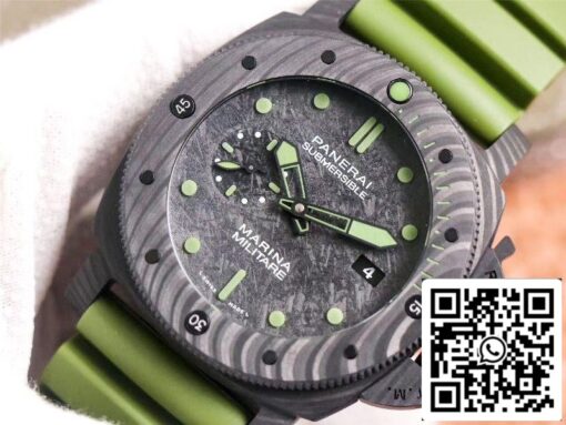 Panerai Submersible PAM00961 1:1 Best Edition VS Factory Camo Black Dial Swiss P.9010 - Image 7