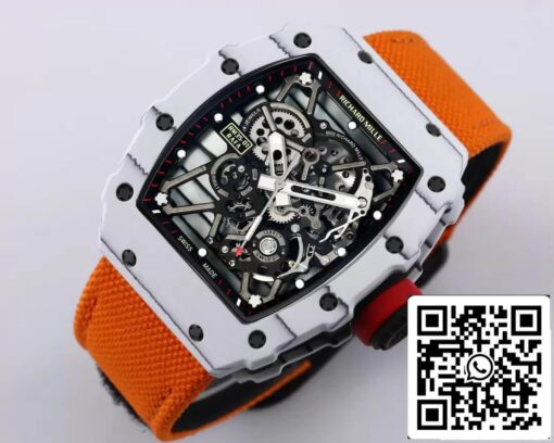 Richard Mille RM35-01 1:1 Best Edition BBR Factory Orange Strap – Bild 8