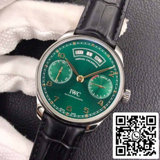 IWC Portugieser IW503510 1:1 Best Edition ZF Factory Green Dial - Image 8