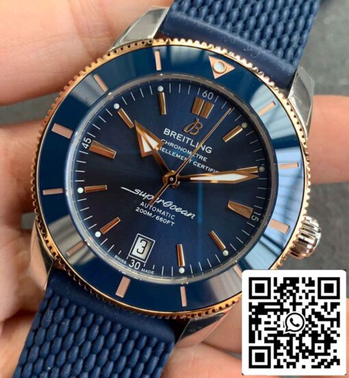 Breitling Superocean Heritage UB2010161C1S1 1:1 Best Edition GF Factory Blue Dial - Image 4