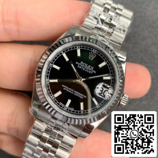 Rolex Datejust M178274-0004 1:1 Best Edition GS Factory Black Dial – Bild 8