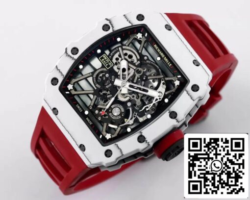 Richard Mille RM35-01 1:1 Best Edition BBR Factory Red Strap – Bild 8