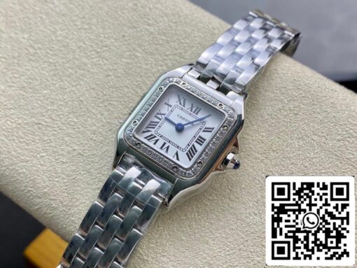 Panthere De Cartier W4PN0007 1:1 Best Edition 8848 Factory Stainless Steel - Image 2