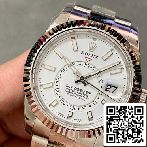 Rolex Sky Dweller M336934-0003 1:1 Best Edition ZF Factory White Dial - Image 4