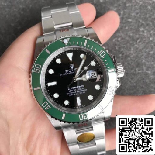 Rolex Submariner Date 41mm 126610LV 1:1 Best Edition NOOB Factory Green Bezel - Image 8