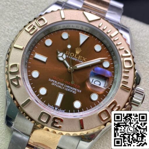 Rolex Yacht-Master 40mm 116621 AR Factory 1:1 Best Edition Swiss ETA2824 Brown Dial - Image 8