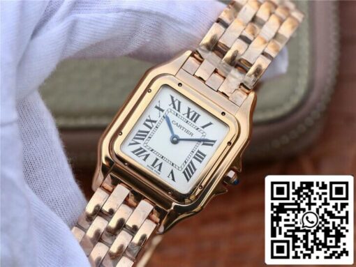 Panthere De Cartier WGPN0007 27MM 1:1 Best Edition 8848 Factory Rose Gold - Image 3