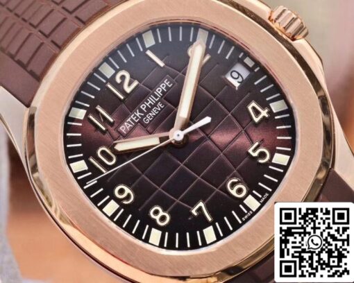 Patek Philippe Aquanaut 5167R-001 40mm 1:1 Best Edition ZF Factory Rose Gold – Image 8