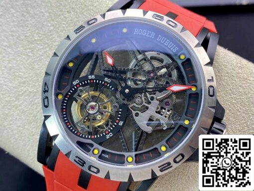 Roger Dubuis Excalibur RDDBEX0549 1:1 Best Edition BBR Factory Tourbillon Skeleton Dial - Image 8