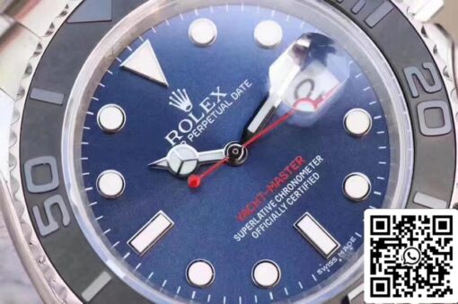 Rolex Yacht-Master 116622LN EW Factory 1:1 Best Edition Swiss ETA3135 Blue Dial - Image 5