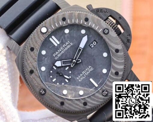 Panerai Submersible PAM00979 1:1 Best Edition VS Factory Turquoise Dial Swiss P.9010 - Image 7