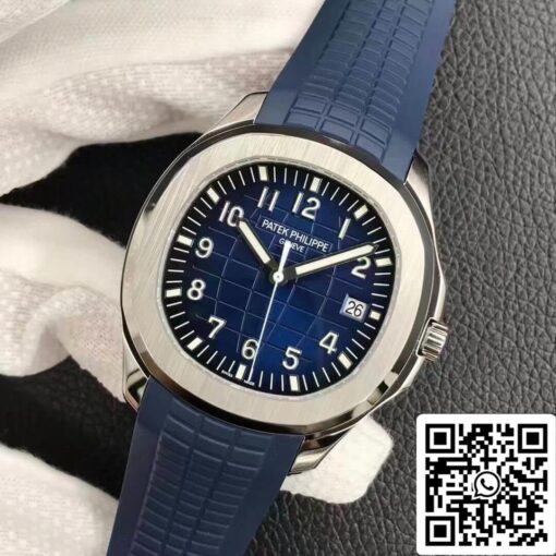 Patek Philippe Aquanaut 5168G-001 1:1 Best Edition 3K Factory V2 Version Blue Dial - Image 5