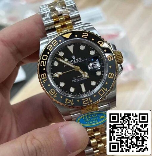 Replica Rolex GMT Master II M126713grnr-0001  Clean Factory 3285 Movement V3 - Image 6