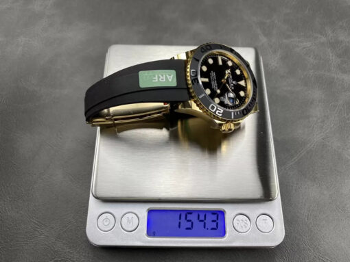 Rolex Yacht-Master 42 Black Dial Yellow Gold  M226658-0001  1:1 Best Edition AR Factory Counterweight Version - Image 2