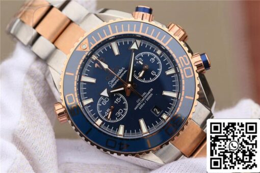 Omega Seamaster Ocean Planet 600M 215.20.46.51.03.001 1:1 Best Edition OM Factory Rose Gold - Imagen 7