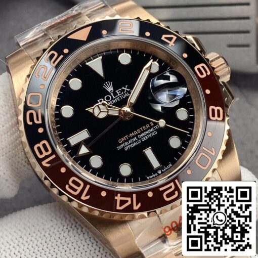 Rolex GMT Master II 126715CHNR-0001 1:1 Best Edition GM Factory Rose Gold - 이미지 7