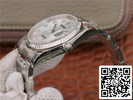 Rolex Datejust 36 116234 AR Factory 1:1 Best Edition Swiss ETA2836-2 Silver Computer Dial - Image 5