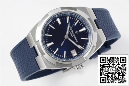 Vacheron Constantin Overseas 4500V 1:1 Best Edition PPF Factory Blue Rubber Strap - Image 7