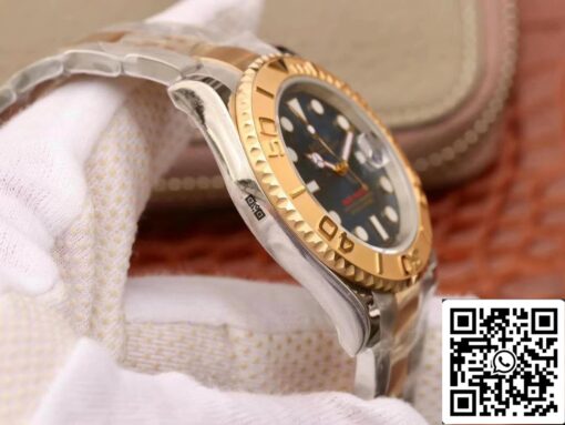 Rolex Yacht-Master 40mm 16623 1:1 Best Edition Swiss ETA2836 Gold Wrapped Blue Dial - Imagen 5