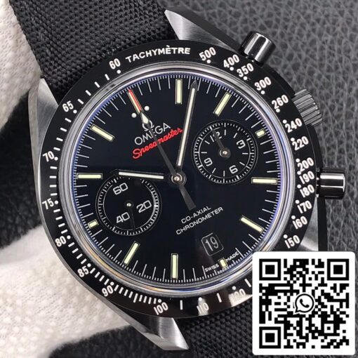 Omega Speedmaster 311.92.44.51.01.003 1:1 Best Edition OM Factory V2 Dark Side Of The Moon Black Ceramic - Imagen 7