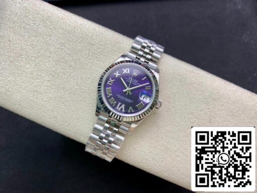 Rolex Datejust M178274-0088 1:1 Best Edition EW Factory Purple Dial – Bild 7