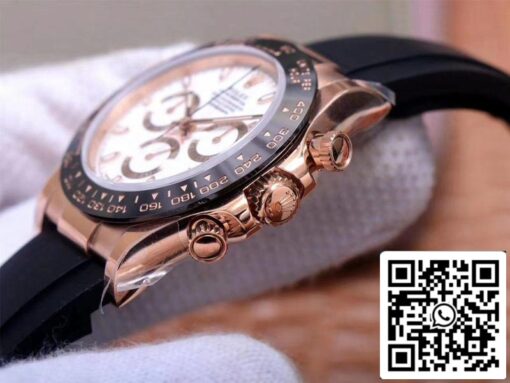 Rolex Daytona M116515LN-0019 1:1 Best Edition Noob Factory White Dial Swiss ETA4130 – Bild 11