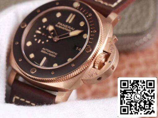 Panerai Submersible PAM00968 1:1 Best Edition VS Factory Brown Dial Swiss P9010 - Image 6