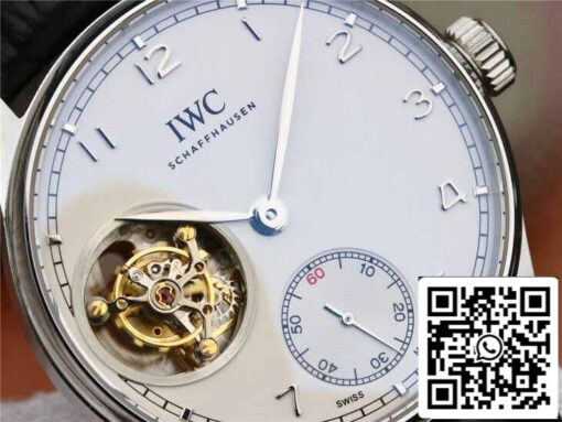 IWC Portuguese Tourbillon 1:1 Best Edition ZF Factory White Dial - Image 8