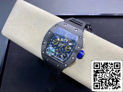 Richard Mille RM-011 1:1 Best Edition KV Factory Carbon Fiber – Image 4