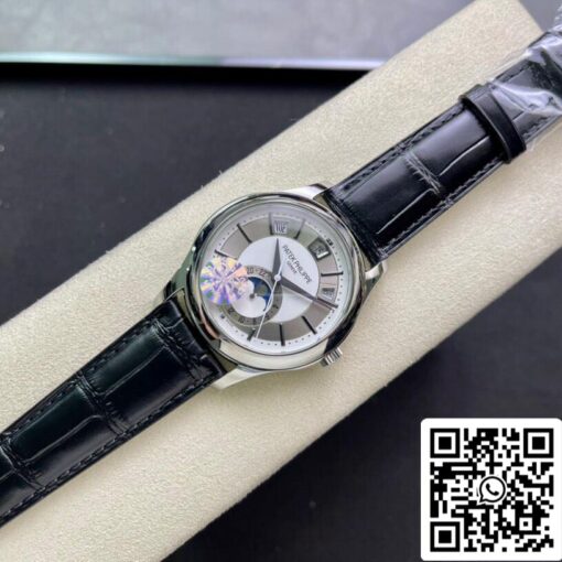 Patek Philippe Complications 5205G-001 1:1 Best Edition GR Factory Silver Grey Dial - Image 12